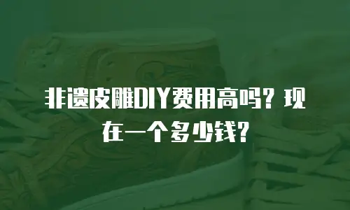 非遗皮雕DIY费用高吗？现在一个多少钱？