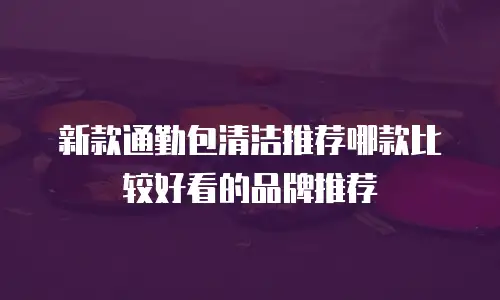 新款通勤包清洁推荐哪款比较好看的品牌推荐