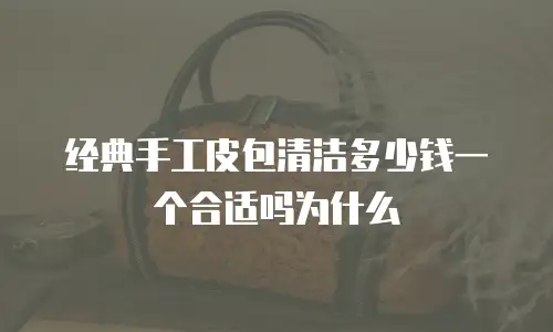 经典手工皮包清洁多少钱一个合适吗为什么