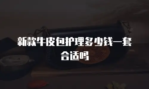 新款牛皮包护理多少钱一套合适吗
