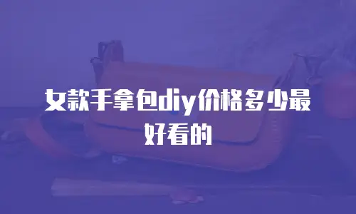女款手拿包diy价格多少最好看的