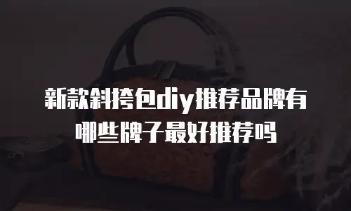 新款斜挎包diy推荐品牌有哪些牌子最好推荐吗