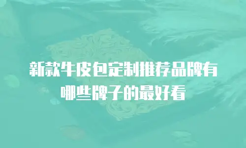 新款牛皮包定制推荐品牌有哪些牌子的最好看