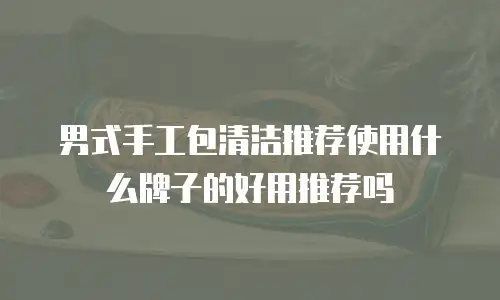 男式手工包清洁推荐使用什么牌子的好用推荐吗