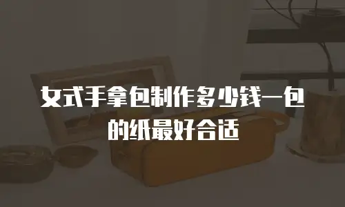 女式手拿包制作多少钱一包的纸最好合适