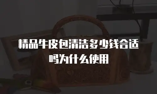 精品牛皮包清洁多少钱合适吗为什么使用