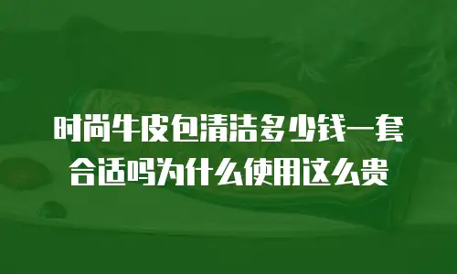 时尚牛皮包清洁多少钱一套合适吗为什么使用这么贵