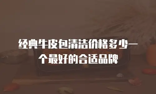 经典牛皮包清洁价格多少一个最好的合适品牌