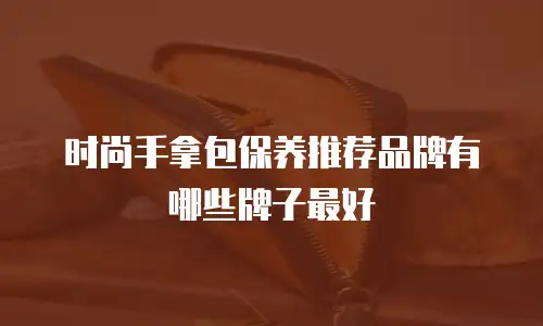 时尚手拿包保养推荐品牌有哪些牌子最好