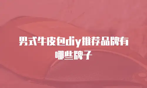 男式牛皮包diy推荐品牌有哪些牌子