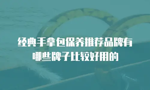 经典手拿包保养推荐品牌有哪些牌子比较好用的