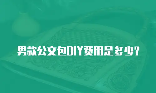 男款公文包DIY费用是多少？