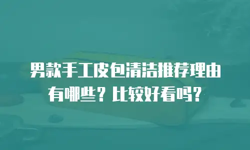 男款手工皮包清洁推荐理由有哪些？比较好看吗？