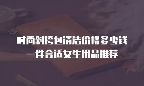 时尚斜挎包清洁价格多少钱一件合适女生用品推荐
