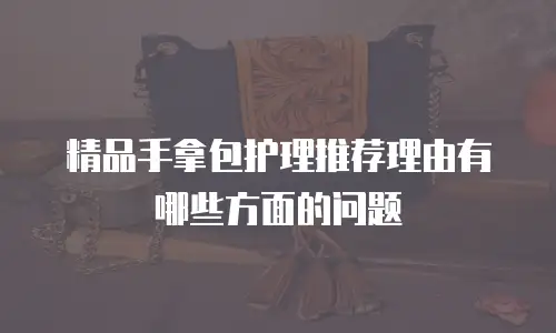 精品手拿包护理推荐理由有哪些方面的问题