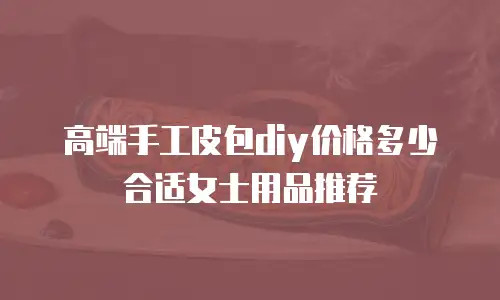 高端手工皮包diy价格多少合适女士用品推荐