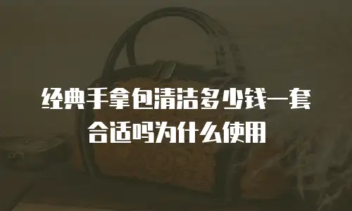 经典手拿包清洁多少钱一套合适吗为什么使用