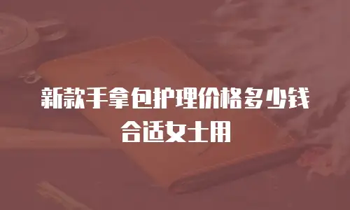 新款手拿包护理价格多少钱合适女士用