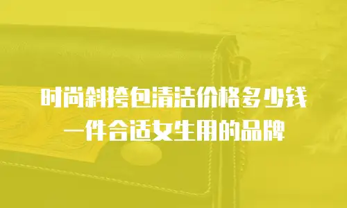 时尚斜挎包清洁价格多少钱一件合适女生用的品牌