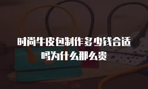 时尚牛皮包制作多少钱合适吗为什么那么贵