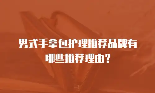 男式手拿包护理推荐品牌有哪些推荐理由？