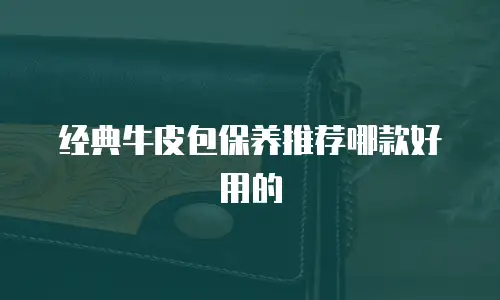 经典牛皮包保养推荐哪款好用的