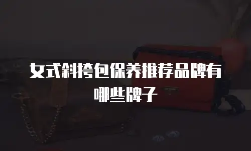 女式斜挎包保养推荐品牌有哪些牌子