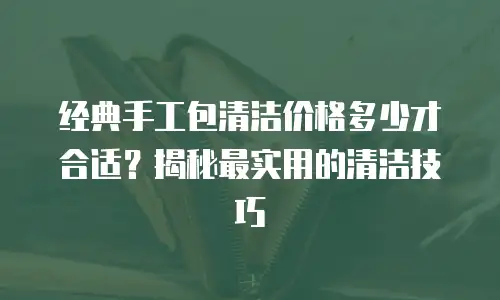 经典手工包清洁价格多少才合适？揭秘最实用的清洁技巧