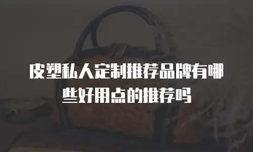 皮塑私人定制推荐品牌有哪些好用点的推荐吗