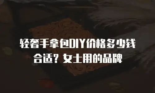 轻奢手拿包DIY价格多少钱合适？女士用的品牌
