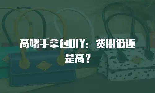 高端手拿包DIY：费用低还是高？