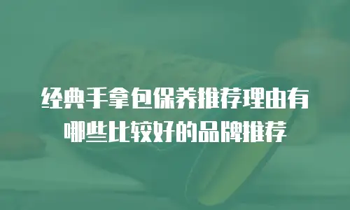 经典手拿包保养推荐理由有哪些比较好的品牌推荐