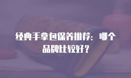 经典手拿包保养推荐：哪个品牌比较好？