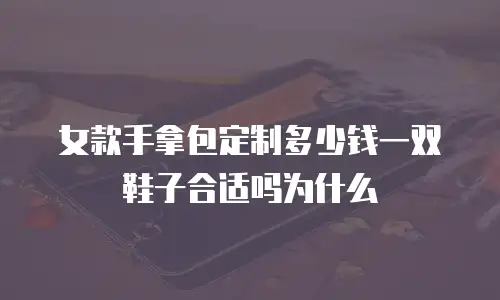 女款手拿包定制多少钱一双鞋子合适吗为什么