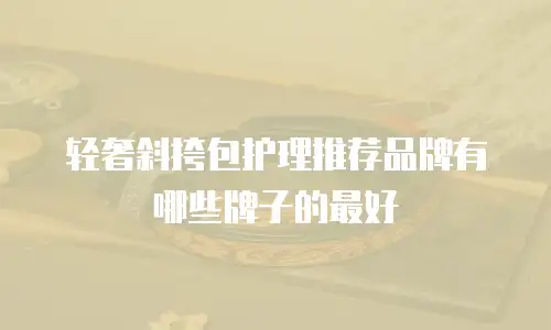 轻奢斜挎包护理推荐品牌有哪些牌子的最好