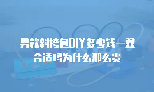男款斜挎包DIY多少钱一双合适吗为什么那么贵