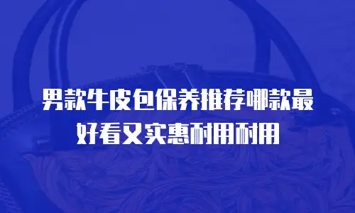 男款牛皮包保养推荐哪款最好看又实惠耐用耐用