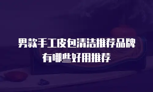 男款手工皮包清洁推荐品牌有哪些好用推荐