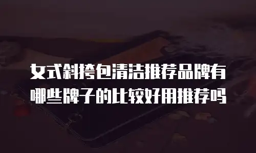 女式斜挎包清洁推荐品牌有哪些牌子的比较好用推荐吗