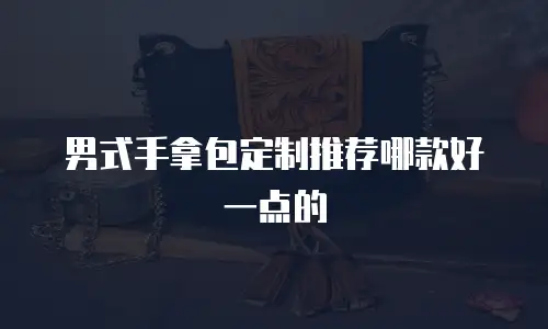 男式手拿包定制推荐哪款好一点的