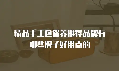精品手工包保养推荐品牌有哪些牌子好用点的