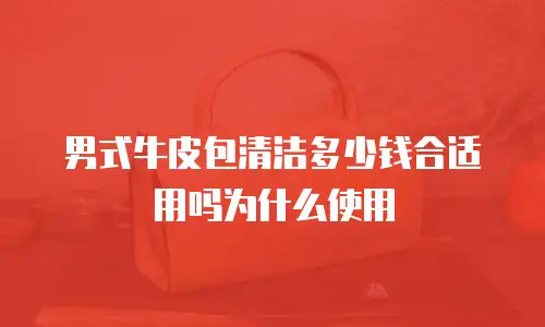 男式牛皮包清洁多少钱合适用吗为什么使用