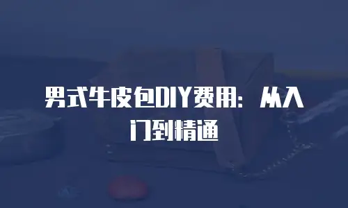 男式牛皮包DIY费用：从入门到精通