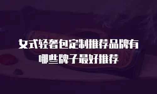 女式轻奢包定制推荐品牌有哪些牌子最好推荐