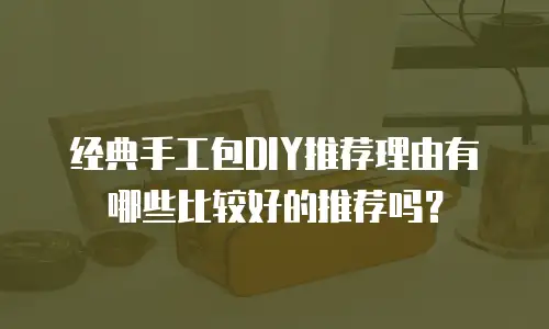经典手工包DIY推荐理由有哪些比较好的推荐吗？