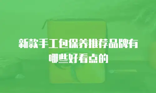 新款手工包保养推荐品牌有哪些好看点的