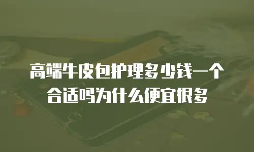 高端牛皮包护理多少钱一个合适吗为什么便宜很多