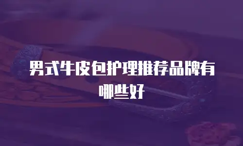 男式牛皮包护理推荐品牌有哪些好