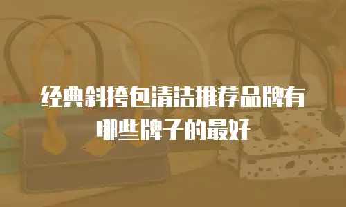 经典斜挎包清洁推荐品牌有哪些牌子的最好
