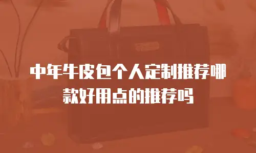 中年牛皮包个人定制推荐哪款好用点的推荐吗